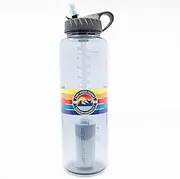 Epic Water Filters Nalgene OG Water Bottle with Filter, USA Made, BPA Free, Removes 99.99% Tap Water Contaminants, Forever Chemicals, Smoke Grey 48 oz