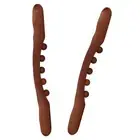 2Pcs Wooden Scraping Stick 5 Massage Dots Effort Saving Wooden Gua Sha Zz1