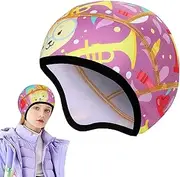 Youth Helmets | Kids Thermal Helmets Liner,Sweat Wicking Beanie Head Wrap Cycling Running Hat for Boy &