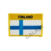 Finland Patch / Finland Flag / Iron On