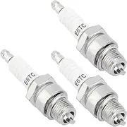 Motorcycle Spark Plug E6TC BP6HS Compatible with Ya-ma-ha PW50 PW80 PW60 LT50 LT80 50cc-150cc ATV Quad Moped Scooter Go Kart Dirt Bike(E6TC-3PCS)