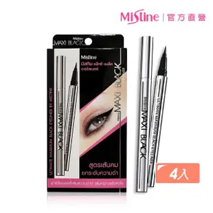 【Mistine】Mistine 魅力四射全效眼線液筆4入