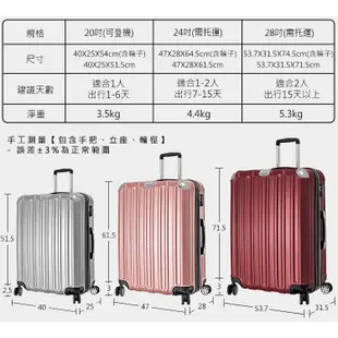 leadming微風輕旅 防刮行李箱20、24、28吋 通過BSMI認證:R3B559