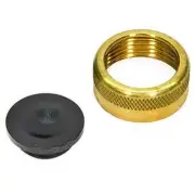 ManaBloc V5036.10 Brass PEX Supply Cap 1"