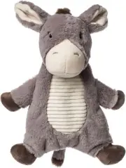 Mary Meyer Lovey Stuffed Animal Plush Soft Snuggle Toy, 13", Dusty Donkey