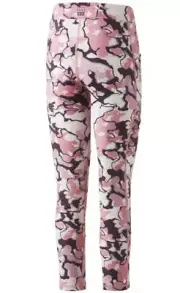 Huk Performance Fishing Women's Yoga Reel On Pants Leggings - Pink Salmon Camo