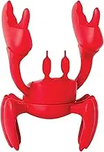 Crab Silicone Utensil Rest - Red Crab Spoon Holder, Heat-Resistant Spoon Utensil Holder Clip, Kitchen Grill Utensil Holder, Silicone Spoon Rest for Stove Top Creative Kitchen Gifts