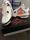 Jordan 4 White Cement 2025 Size 12
