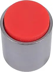 Parliky Silicone Drum Head Aluminum Pad Portable Dumb Drum Practice Random Style