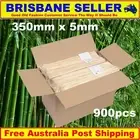 Skewers Bamboo 900 x 350mmmx 5mm Longer Jumbo Sticks Stakes FREE EXPRESS POST