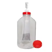 Home Brew Ohio Deluxe One Gallon Fermonster Kit (Drilled Lid, Solid Lid, #10