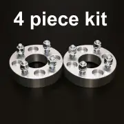 4pc 2" Thick - 4x4 to 4/4 Wheel Spacers - for EZ Go Golf Carts Club Cars (2.0")