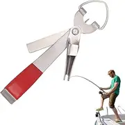 Fly Fishing Nippers - Stainless Steel Quick Knotting,4 in 1 Fly Tying Equipment, Hunting Products Terminal Tackle & Accessories, Multifunctional