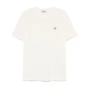 [Stone Island] Stone Island Compass-appliqué T-shirt S NEUTRALS