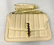 FOXLOVER Genuine Leather Crossbody Bags for Women Chain Strap Top Handle Should