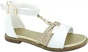 [PATRIZIA PEPE] PJ293.27_38 Sandal, EU Narrow, metallic, 38 EU Schmal
