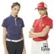 【Lynx Golf】女款吸濕排汗抗UV涼感抗菌功能絲光網眼布料短袖立領POLO衫(二色)