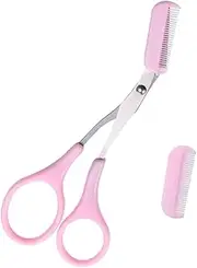Eyebrow Comb Scissors Set Stainless Steel Hair Remover for Shaping Easy to Use