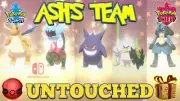 ✨ASH TEAM DRAGONITE GENGAR DRACOVISH SIRFETCH'D LUCARIO✨UNTOUCHED✅