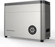 HumminGuru Ultrasonic Vinyl Record Cleaner- 40kHz Ultrasonic Vinyl Record Cleaning Machine with Auto Drying, Vinyl Record Cleaner Kit with Filters, 1Y Warranty (NOVA White Sand 7/10/12 Inch)
