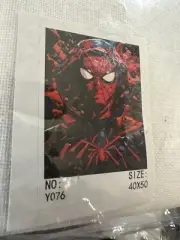 DIY Paint by Numbers Y076 Paint by Number Kits Canvas 40x50 Spider-man