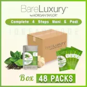 Morgan Taylor BareLuxury 4 Steps Detox - Ginger & Green Tea (Box of 48)