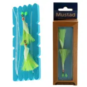 Mustad UltraPoint Penetrator Flasher Rig Lumo Green 4/0