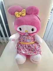 My Melody /w Dress Build A Bear Hello Kitty Sanrio Rare 2023 With Certificate
