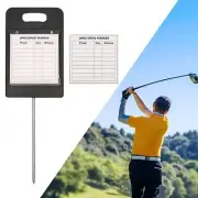 Golf Scoreboard Golf Coaches Board Device Handheld Accessories Writing Board