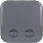 Access Hatch, Grey Boat Storage Hatch, 380 x 380mm Marine Deck, Caravan Hatch,