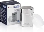 Delonghi Chocolate Shaker Cocoa Sprinkler Stainless Steel Decorating Milk Coffee