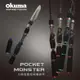 【清倉特價】OKUMA Pocket Monster 口袋怪獸 振出旅竿-6尺/7尺 ML 偷跑竿 小繼竿 超短繼