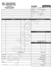 250 Custom Invoice / Sales Receipt / Estimate / Quote / Proposal Carbonless Form