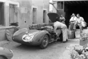 Reg Parnell Peter Collins' Aston Martin, Aston Martin DB3S 1953 Old Racing Photo