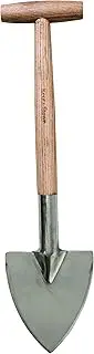 Kent & Stowe Professional Stainless Steel Spade for Flower Bed Garden Spade with Ash Handle, Length 54 cm