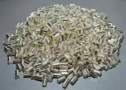 1000Pcs EN25-16 4AWG 25mm² Non Insulated Ferrule Bootlace Naked Crimp