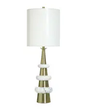 Harp & Finial Delphia Table Lamp