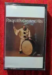 1980 PAVAROTTI'S GREATEST HITS Columbia Record Club CASSETTE ~ SEALED PAVAROTTI