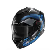Spartan GT Pro Ritmo Carbon Carbon Blue Chrom DBU Full Face Helmet