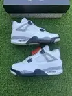 BRAND NEW Air Jordan 4 White Cement Size 10M **WILL SHIP ASAP**