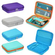 Hard Carrying Case For 3Doodler Start+ Essentials 2024 3D Pen Set Carry Cover Storage Bag Shockproof Portable Protective Case