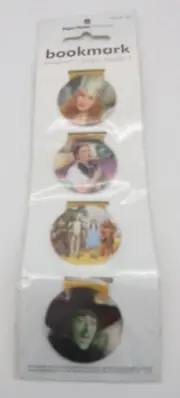 The Wizard of Oz Bookmark Magnetic Page Holders - Wicked Witch, Dorothy, Glinda