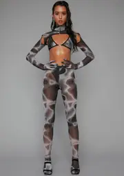 [Poster Grl] Back On Top 3 Piece Mesh Set