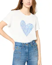 Gerard Darel Gloria Heart Graphic Tee