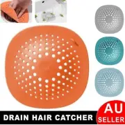 Round Bathroom Drain Hair Catcher Bath Stopper Sink Strainer Filter Shower Cover