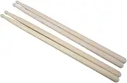 MTSDM Drum Sticks, 2 Pairs 5A Drumsticks Professional Maple Wood Drumsticks with Nylon Tip for Acoustic Drums or Electronic Drums, Wood Tip Drumstick for Adults Kids and Beginners