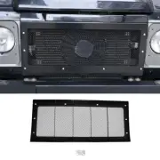 Black Front Face Grille Mesh Insect Net Trim For Land Rover Defender 2008-2019 (for: Land Rover)