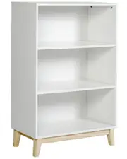 Alaterre Mod 48In H Tall 3-Shelf Bookcase
