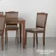 【Nuhoom/城市質調】派蒂娜皮革餐椅-灰色_生活工場