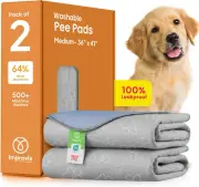 ® Reusable Puppy Pad – Waterproof, Extra-Absorbent, Washable Pee Pad for Dog Tra